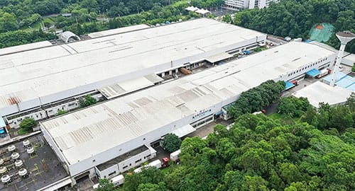 Shenzhen Warehouse Aerial View